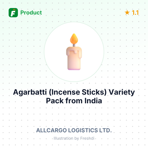 Agarbatti (Incense Sticks) Variety Pack – summary card, no photo uploaded yet