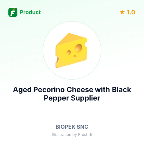 Aged Pecorino Cheese with Black Pepper – summary card, no photo uploaded yet