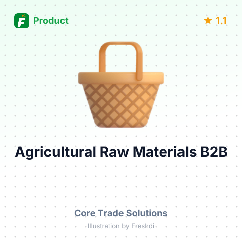 Agricultural Raw Materials – summary card, no photo uploaded yet