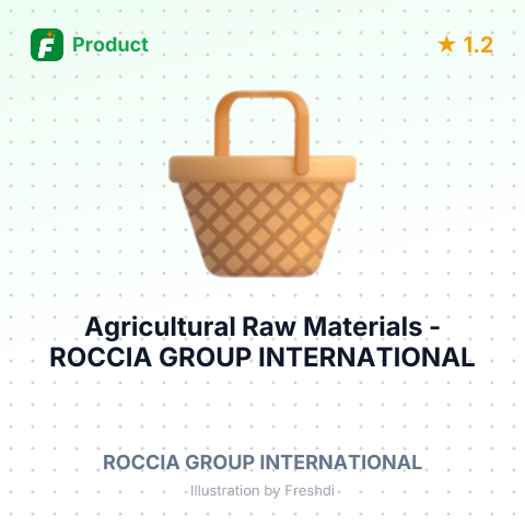 Agricultural Raw Materials – summary card, no photo uploaded yet