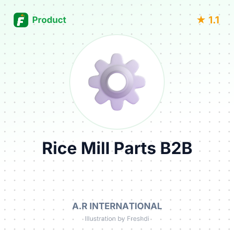 Agriculture Auto Rice Mill Parts - Elevators – summary card, no photo uploaded yet