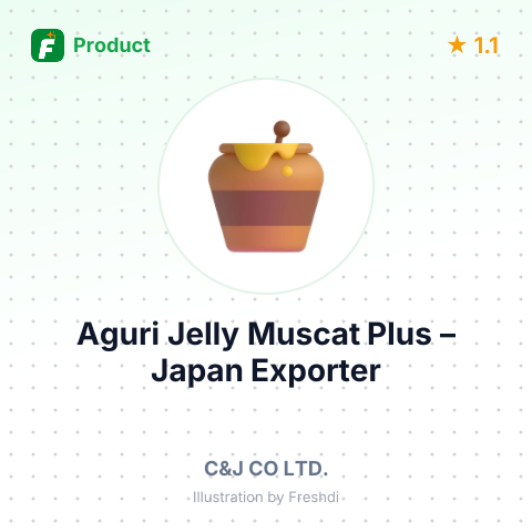 Aguri Jelly Muscat Plus – summary card, no photo uploaded yet