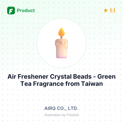 Air Freshener Crystal Beads - Green Tea Fragrance – summary card, no photo uploaded yet