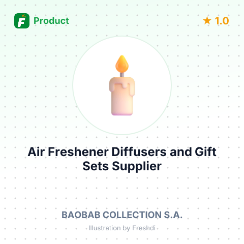 Air Freshener Diffusers and Gift Sets – summary card, no photo uploaded yet
