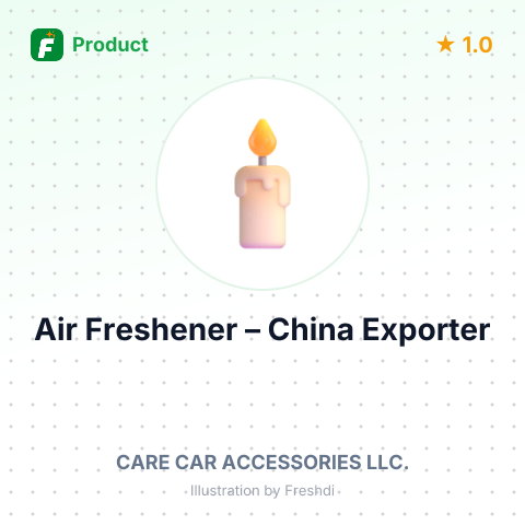 Air Freshener – summary card, no photo uploaded yet