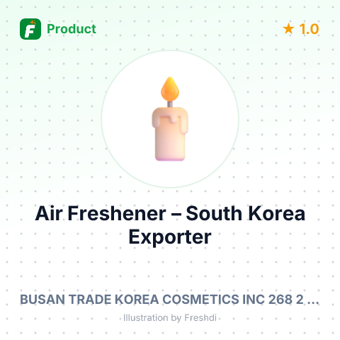 Air Freshener – summary card, no photo uploaded yet