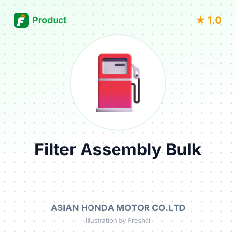 Air and Gasoline Filter Assembly – summary card, no photo uploaded yet
