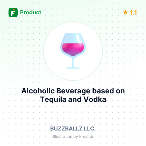 Alcoholic Beverage based on Tequila and Vodka - Buzzballz – summary card, no photo uploaded yet
