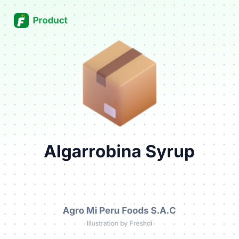 Algarrobina Syrup – summary card, no photo uploaded yet