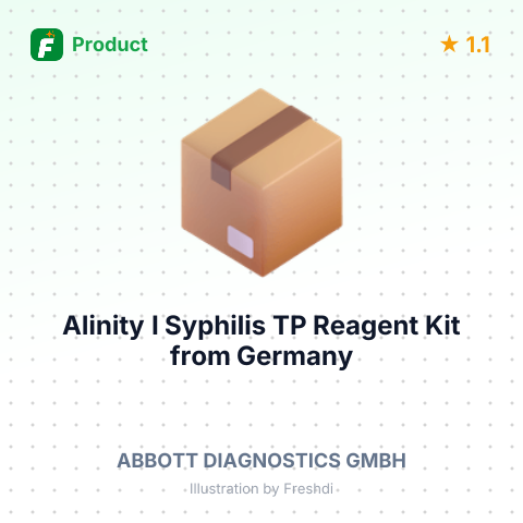 Alinity I Syphilis TP Reagent Kit – summary card, no photo uploaded yet