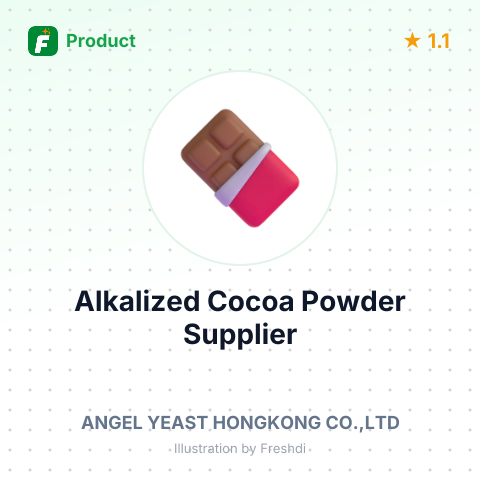 Alkalized Cocoa Powder – summary card, no photo uploaded yet