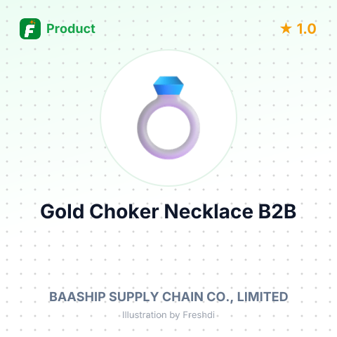 Alloy Gold Imitation Pearl Studded Choker Necklace – summary card, no photo uploaded yet