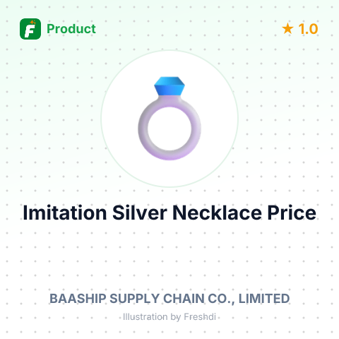 Alloy Imitation Silver Pearl Cross Layered Necklace – summary card, no photo uploaded yet