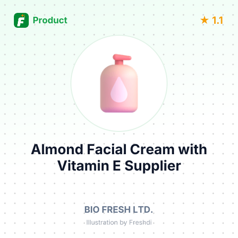 Almond Facial Cream with Vitamin E – summary card, no photo uploaded yet