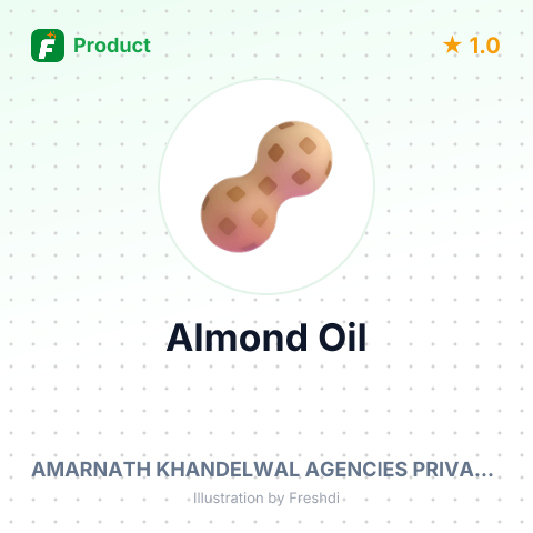 Almond Oil – summary card, no photo uploaded yet