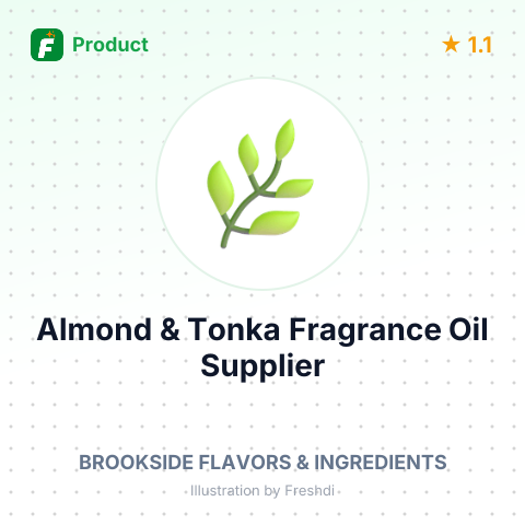 Almond & Tonka Fragrance Oil – summary card, no photo uploaded yet