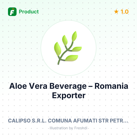 Aloe Vera Beverage – summary card, no photo uploaded yet