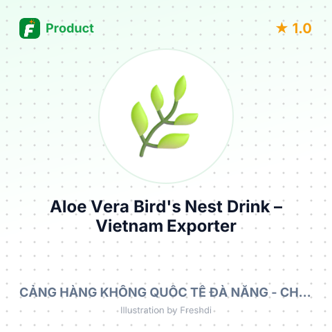 Aloe Vera Bird's Nest Drink – summary card, no photo uploaded yet
