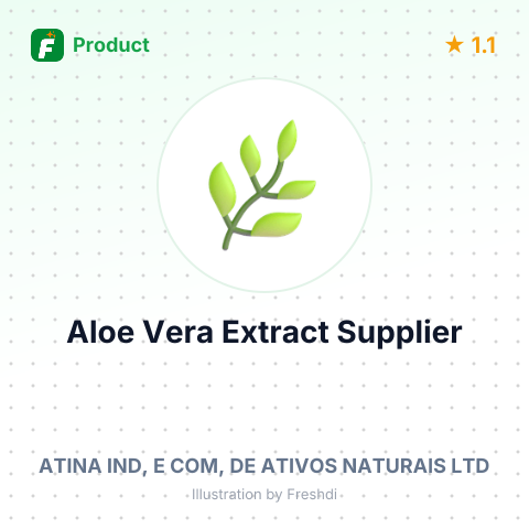 Aloe Vera Extract – summary card, no photo uploaded yet