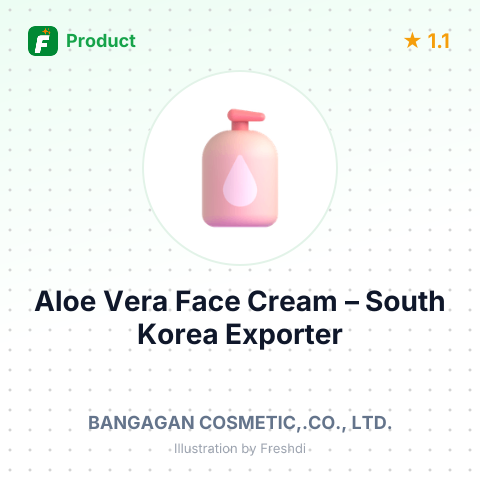 Aloe Vera Face Cream – summary card, no photo uploaded yet