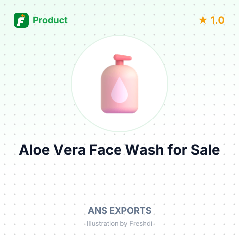 Aloe Vera Face Wash – summary card, no photo uploaded yet