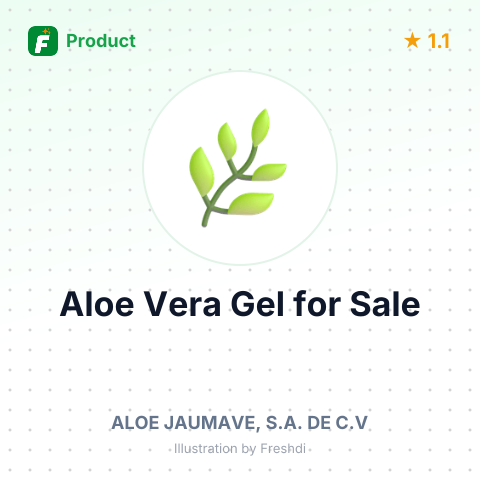 Aloe Vera Gel – summary card, no photo uploaded yet