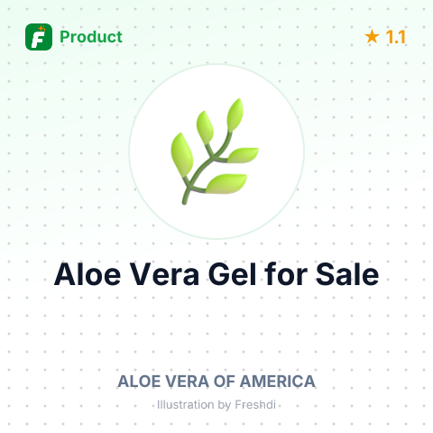 Aloe Vera Gel – summary card, no photo uploaded yet