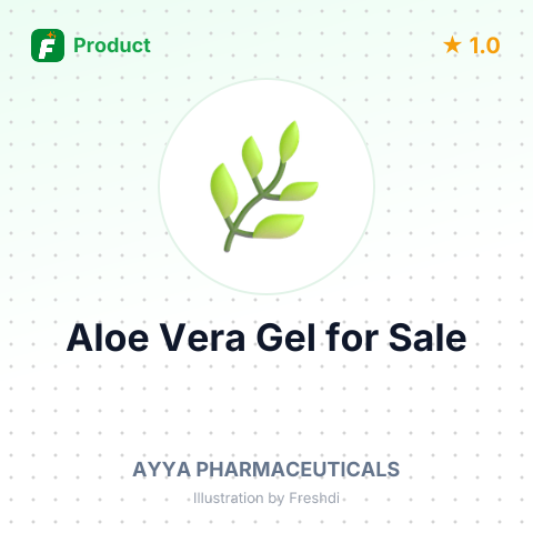 Aloe Vera Gel – summary card, no photo uploaded yet