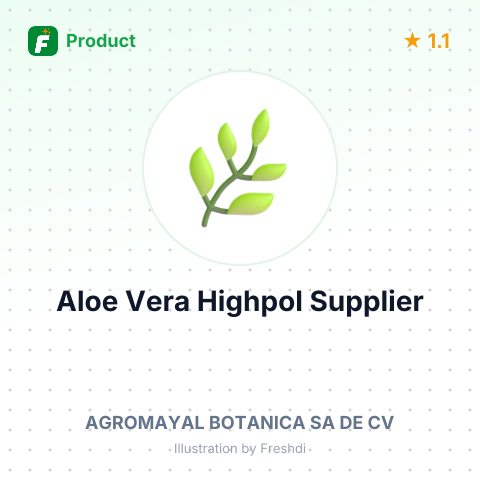 Aloe Vera Highpol – summary card, no photo uploaded yet