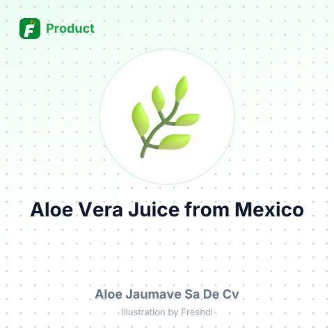 Aloe Vera Juice – summary card, no photo uploaded yet