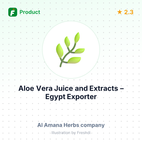 Aloe Vera Juice and Extracts – summary card, no photo uploaded yet