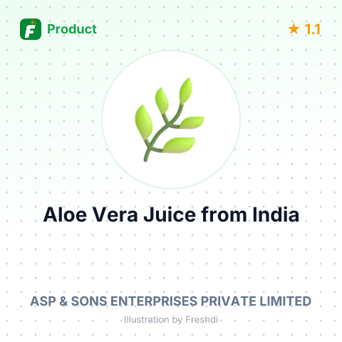 Aloe Vera Juice – summary card, no photo uploaded yet
