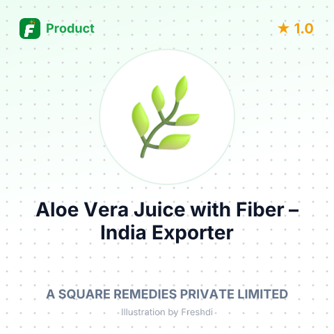 Aloe Vera Juice with Fiber – summary card, no photo uploaded yet