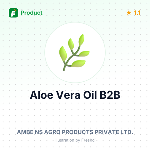 Aloe Vera Oil Extract – summary card, no photo uploaded yet