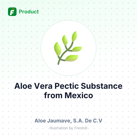 Aloe Vera Pectic Substance – summary card, no photo uploaded yet