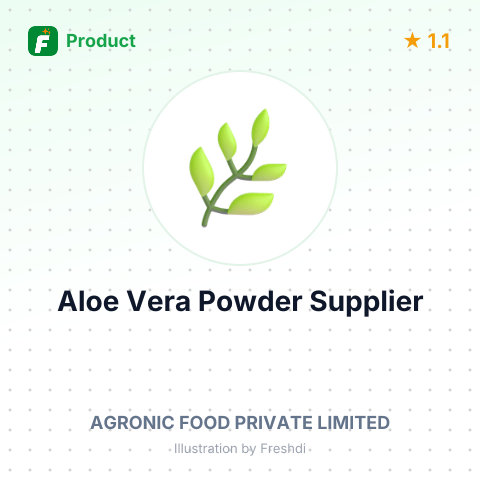 Aloe Vera Powder – summary card, no photo uploaded yet
