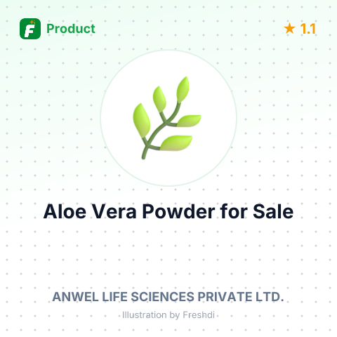 Aloe Vera Powder 200X – summary card, no photo uploaded yet
