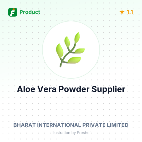 Aloe Vera Powder – summary card, no photo uploaded yet