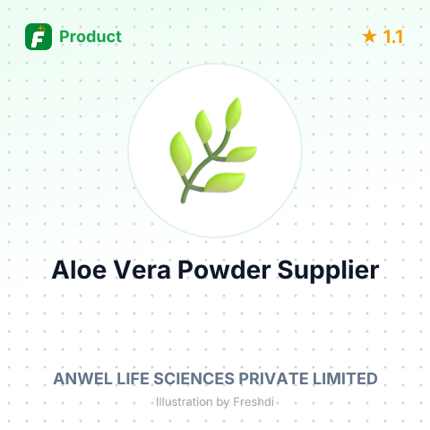 Aloe Vera Powder – summary card, no photo uploaded yet