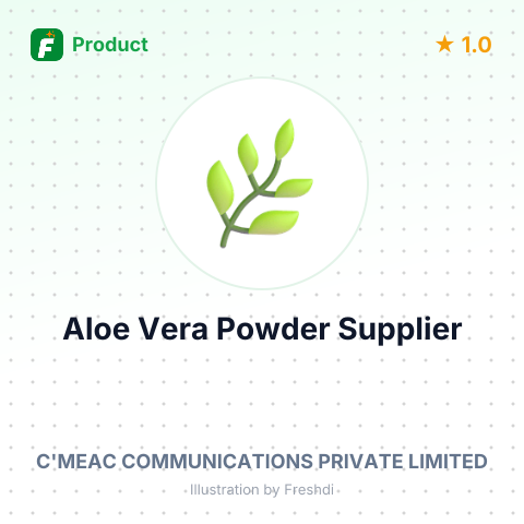 Aloe Vera Powder – summary card, no photo uploaded yet