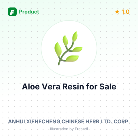 Aloe Vera Resin – summary card, no photo uploaded yet