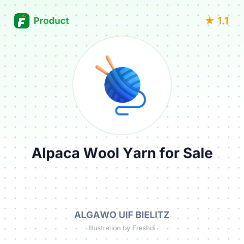 Alpaca Wool Yarn Collection – summary card, no photo uploaded yet