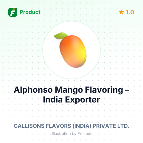 Alphonso Mango Flavoring – summary card, no photo uploaded yet