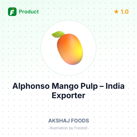 Alphonso Mango Pulp – summary card, no photo uploaded yet