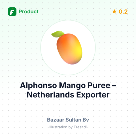 Alphonso Mango Puree – summary card, no photo uploaded yet