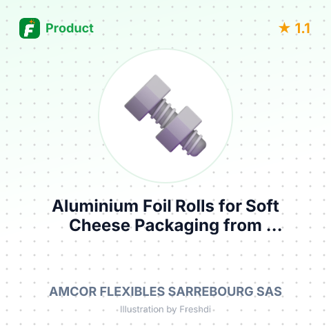 Aluminium Foil Rolls for Soft Cheese Packaging – summary card, no photo uploaded yet