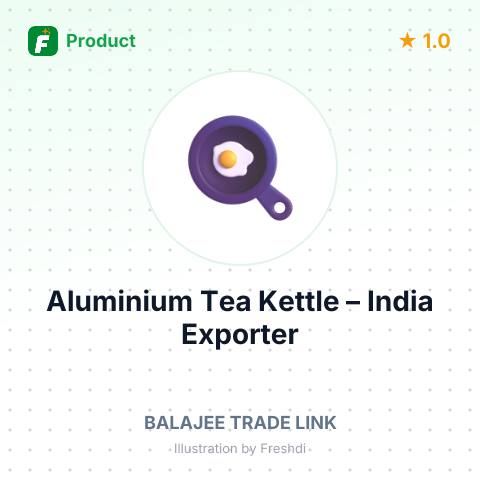 Aluminium Tea Kettle – summary card, no photo uploaded yet