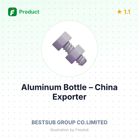Aluminum Bottle – summary card, no photo uploaded yet