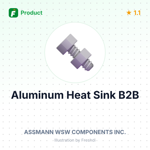 Aluminum Heat Sink for Coffee Machines – summary card, no photo uploaded yet