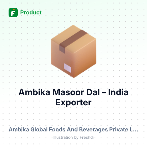 Ambika Masoor Dal – summary card, no photo uploaded yet